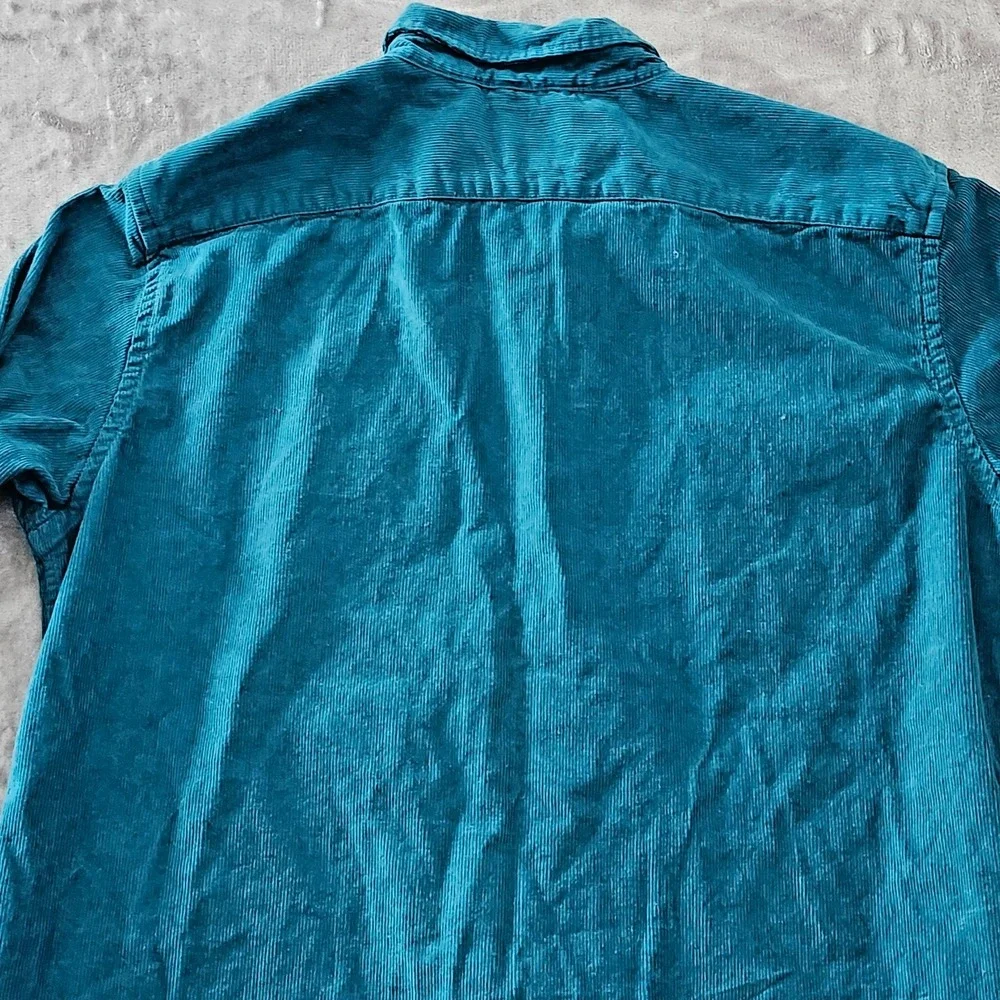 Levi's Jackson Worker Shacket Men's L Blue Corduroy Button Up‎ Gorpcore Button